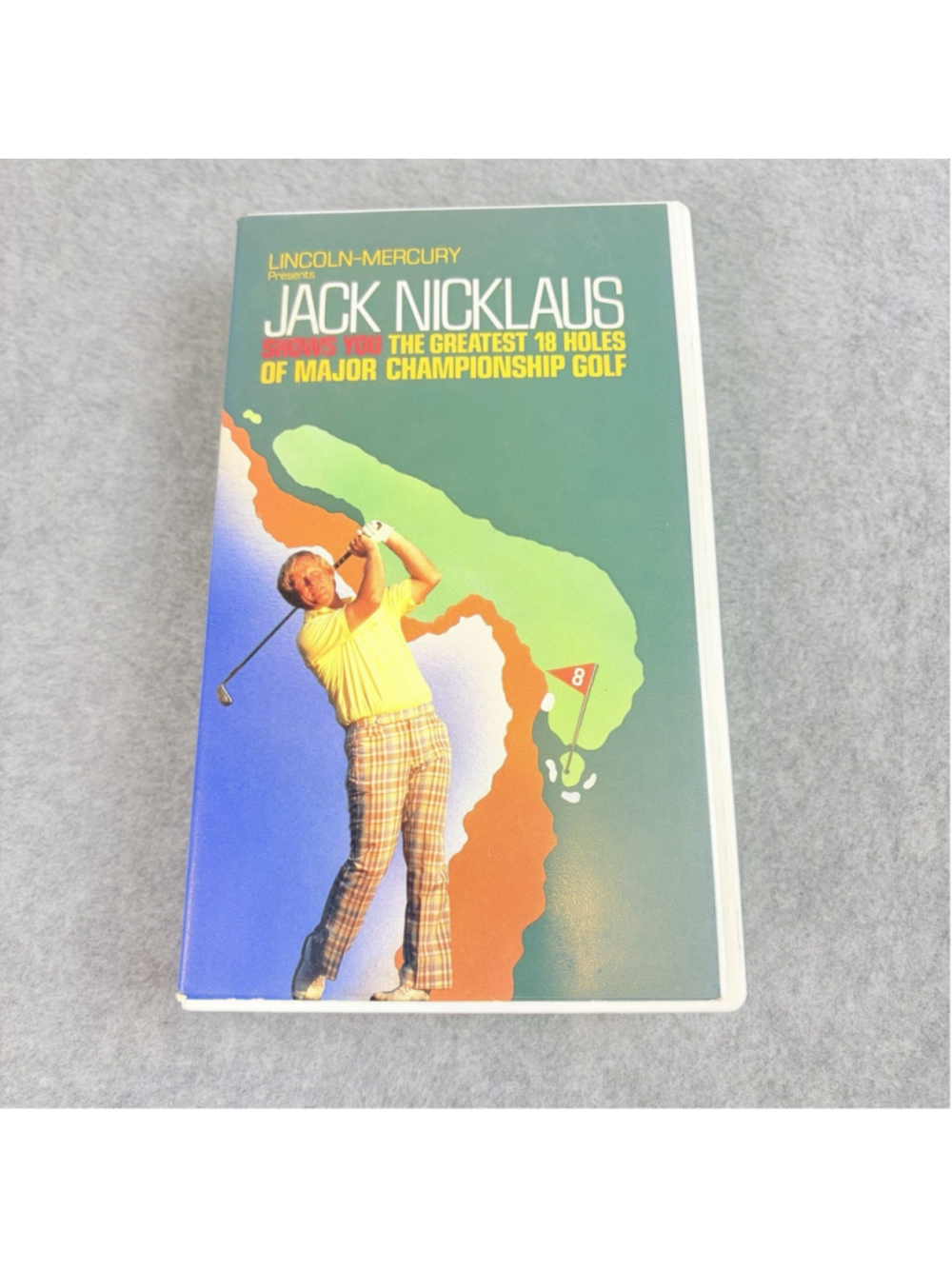 Jack Nicklaus Greatest 18 Holes Major Championship Golf VHS Lincoln Mercury 1990